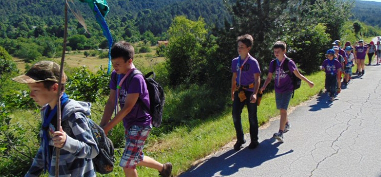 Cub and junior scouts („poletarci“ and „pčelice“) earned skill badges in Vodice