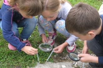 Buzetski mališani učili o zaštiti vode na kršu, svibanj 2015.